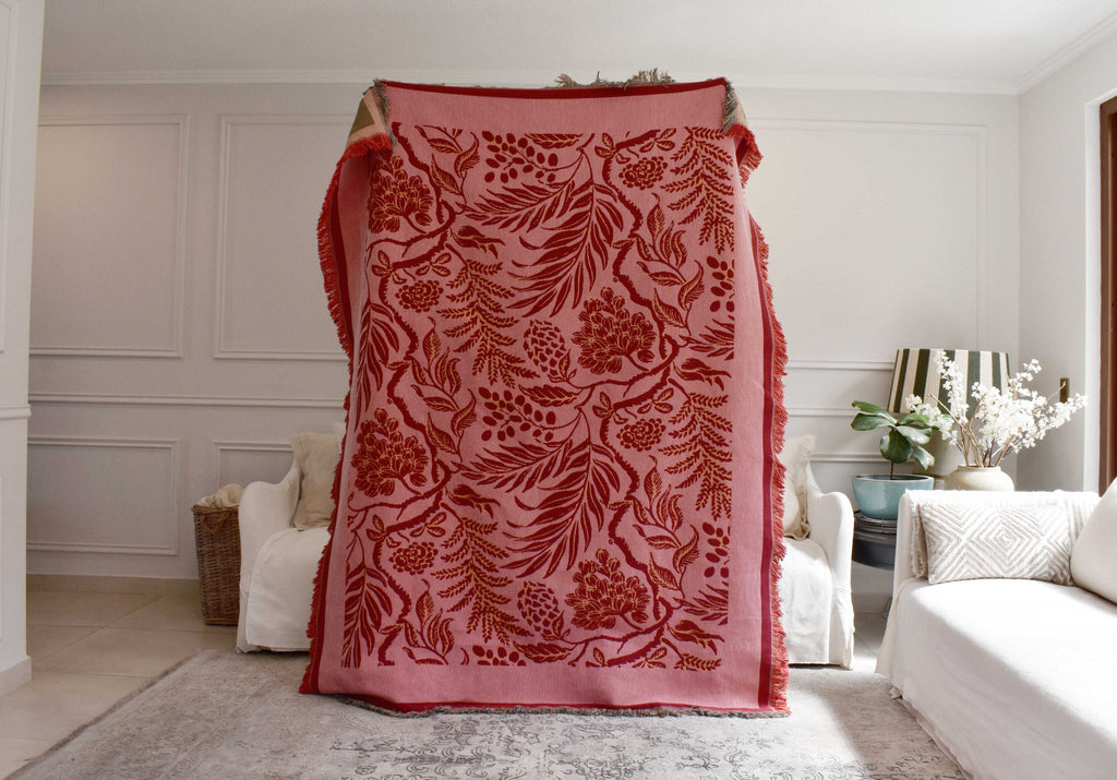 Manta Rosa Viva 160x210cm