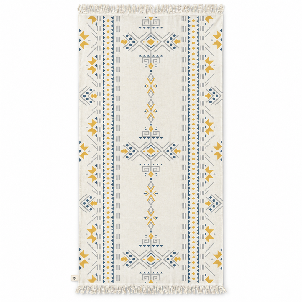 Toalla de Playa Reversible 170x80cm Etnico