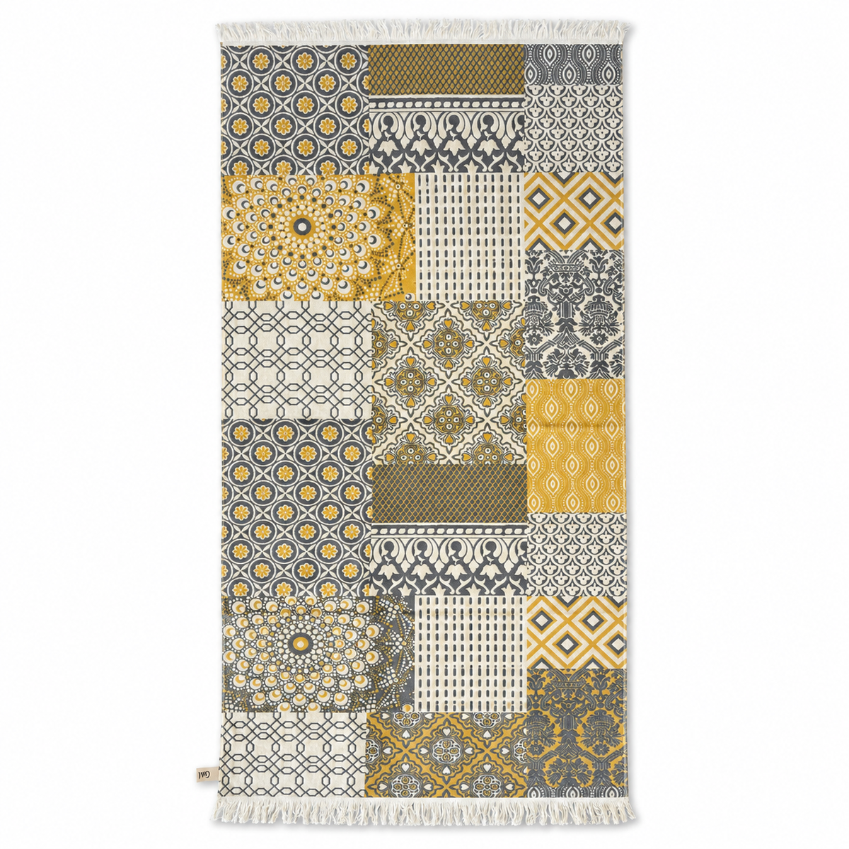 Toalla de Playa Reversible 170x80cm Patchwork