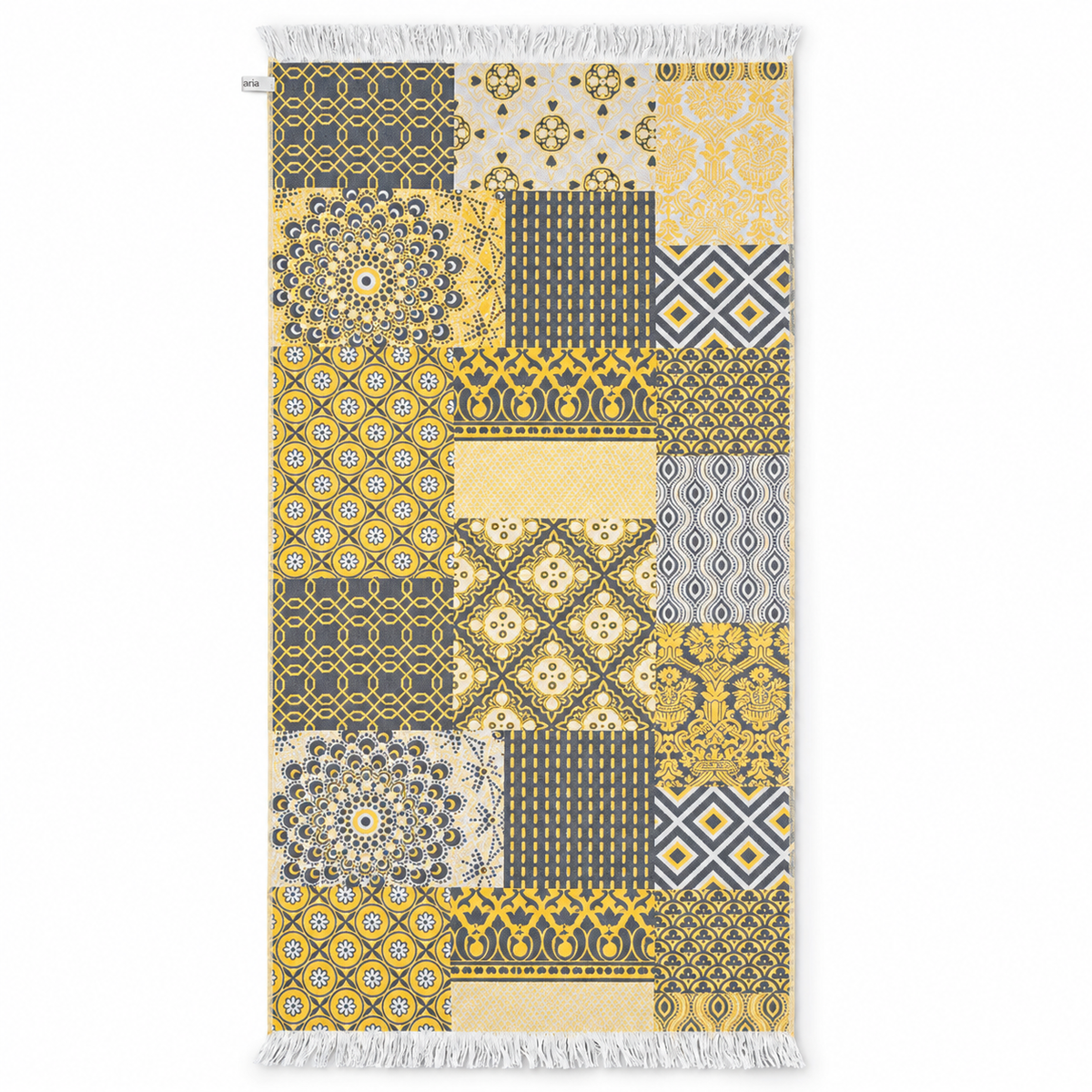 Toalla de Playa Reversible 170x80cm Patchwork